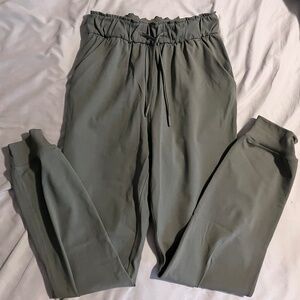 lululemon stretch jogger grey sage 2